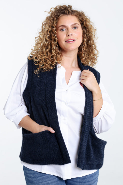 Mouwloos vest-Paprika-2