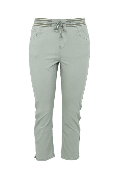 Effen slim 3/4-jegging 