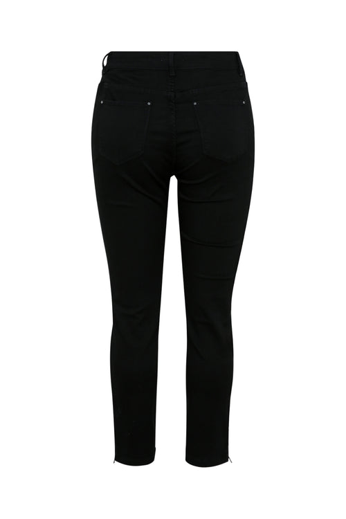 Pantalon Louise 7/8 en coton-Paprika-11
