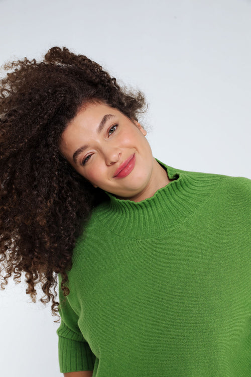 Pull uni en viscose-Paprika-4