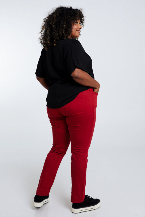 Effen slim jegging 