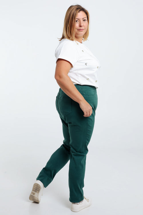Jegging slim Lolly L32 en coton bio-Paprika-2