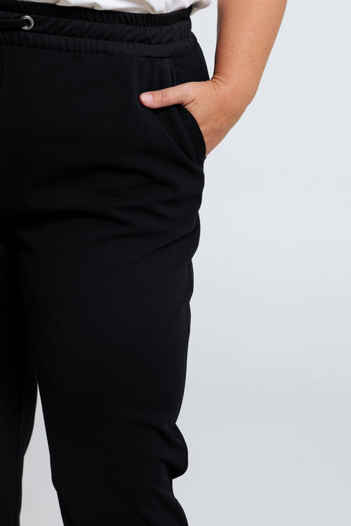 Pantalon 7/8 uni-Paprika-4