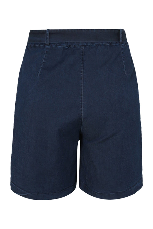 Short in een effen jeans-Paprika-2