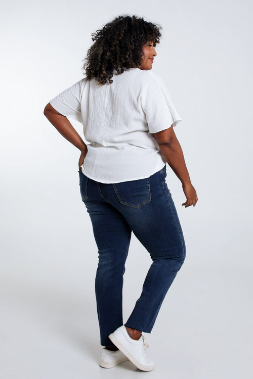 Jegging Lolly L32 slim en denim-Paprika-2