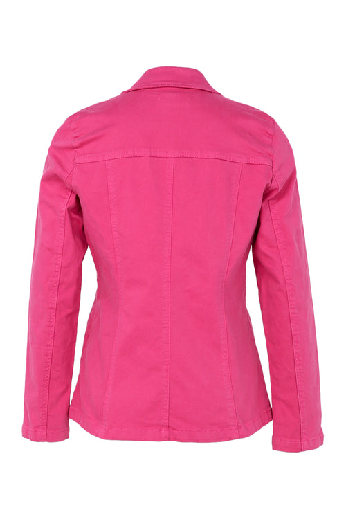 Blazer en coton-Paprika-11