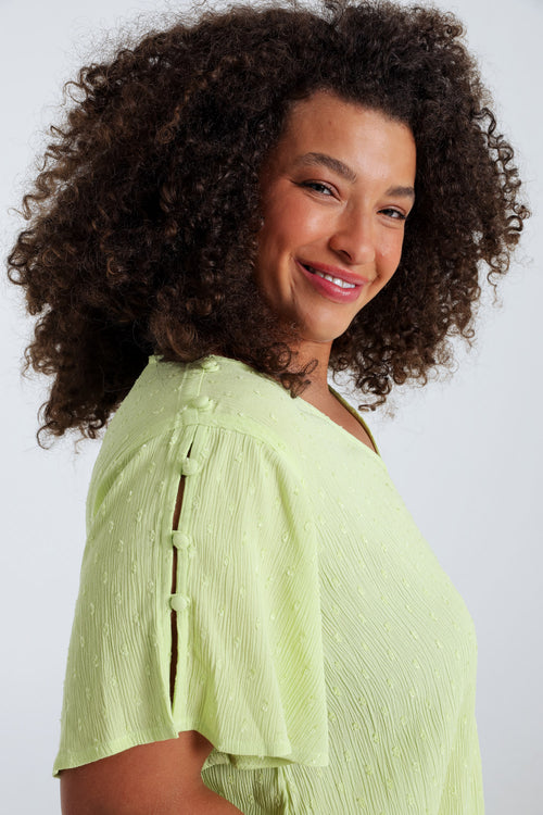 Effen viscose blouse-Paprika-6