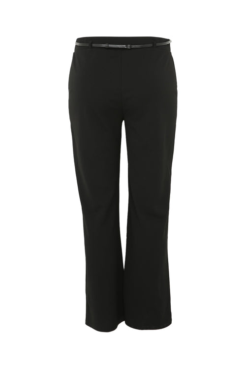 Pantalon droit uni-Paprika-10