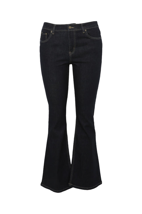 Jeans bootleg Lara L34-Paprika-10