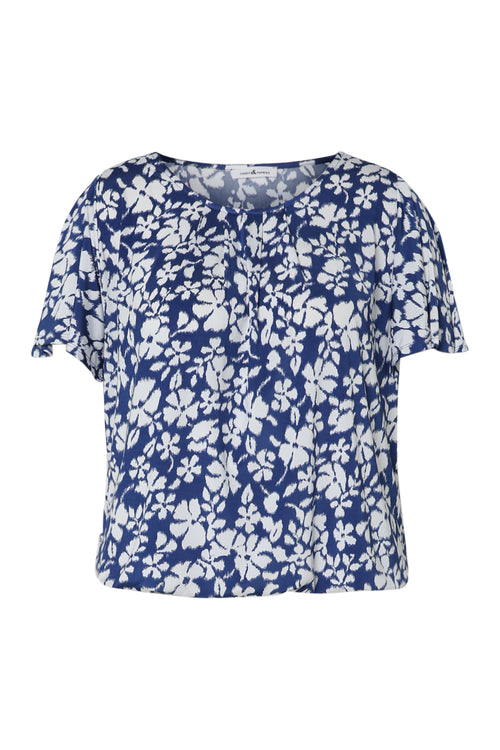 T-shirt imprimé floral-Paprika-10
