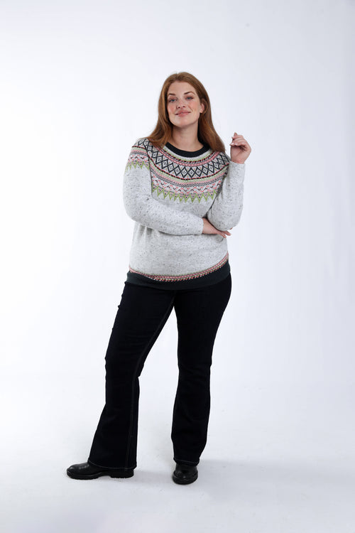 Jacquardtrui met patroon-Paprika-6