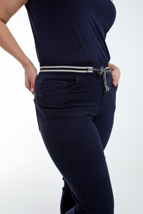 Jegging 3/4 uni-Paprika-3
