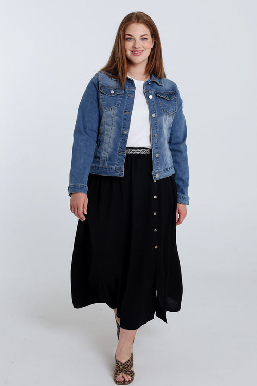 Veste en jeans-Paprika-7