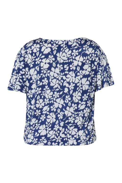 T-shirt imprimé floral-Paprika-11