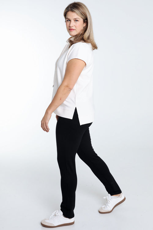 Effen mouwloze trui-Paprika-9