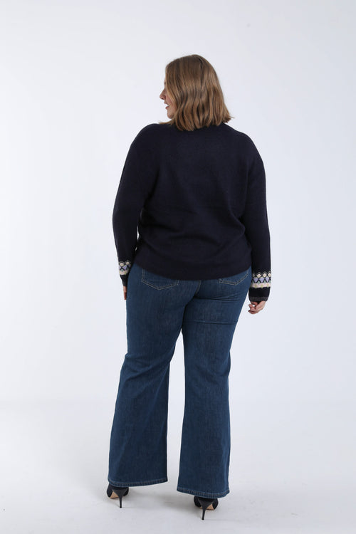 Marineblauw / 46/48-Paprika-1