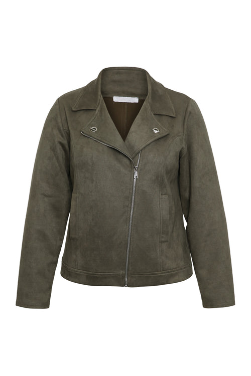 Jasje perfecto suède-effect-Paprika-7