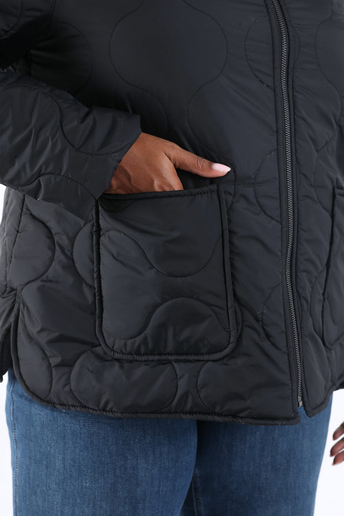 Effen korte donsjas-Paprika-4