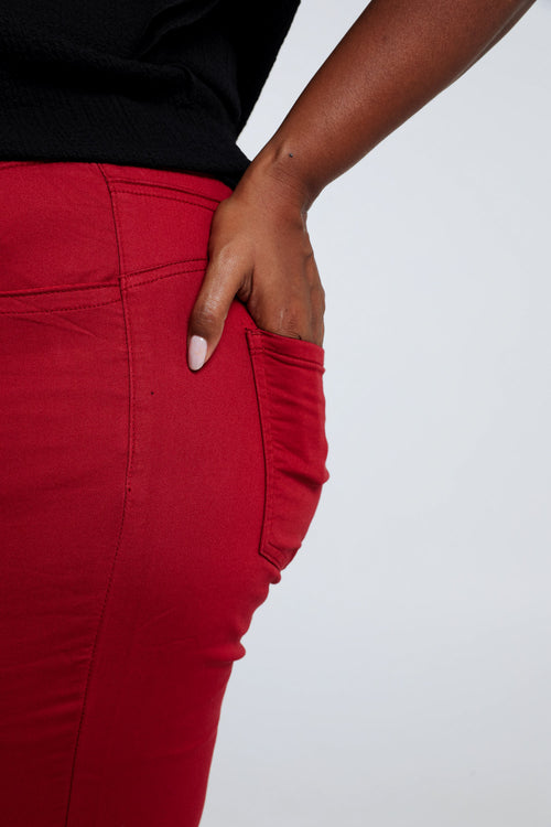 Effen slim jegging 