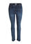 Slim jeans 'Louise' L34 met hoge taille