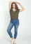 Slim 7/8-jeans 'Louise' met push-up, zakdetail en rits