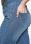 Slim 7/8-jeans 'Louise' met push-up, zakdetail en rits