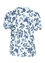 T-shirt smocké à imprimé floral