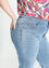 Straight jeans 'Mia' L32 met juweeldetail op de riem
