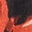 Tuniekjurk met dierenhuidprint, Oranje