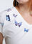 T-shirt en coton imprimé papillon