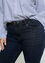 Rechte jeans 'Mia' L32 met imitatieriem